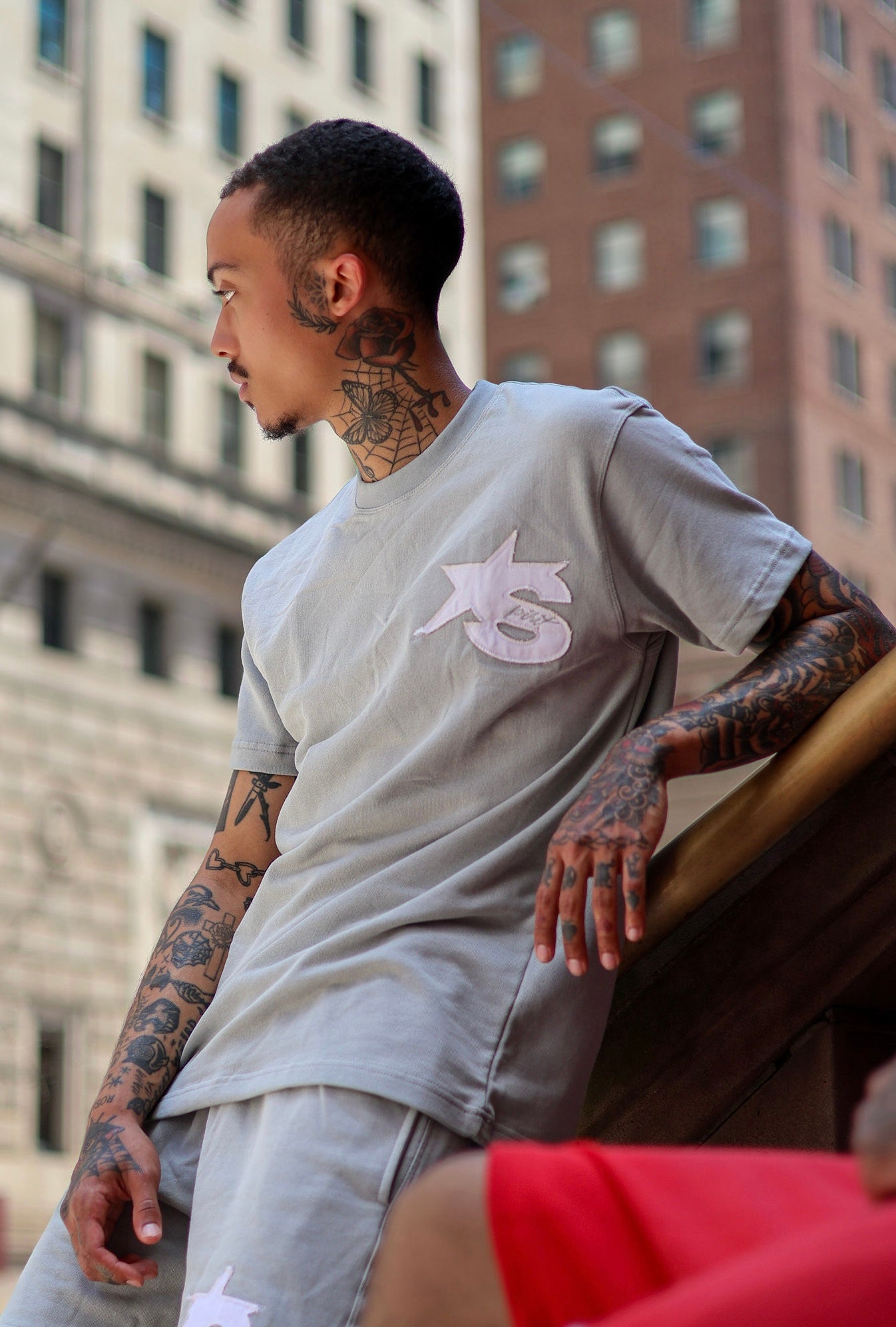 Distressed Logo Shirt