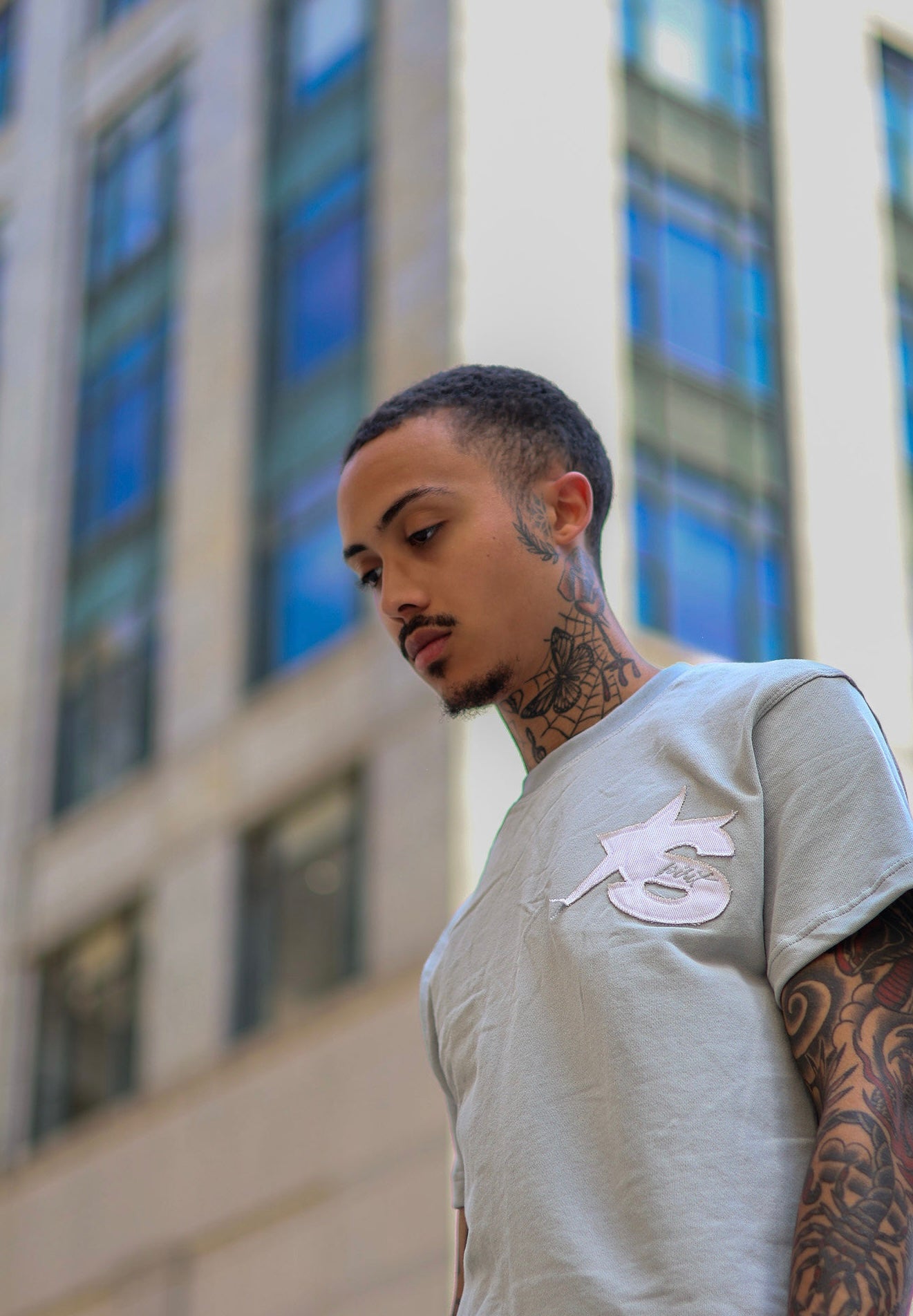 Distressed Logo Shirt