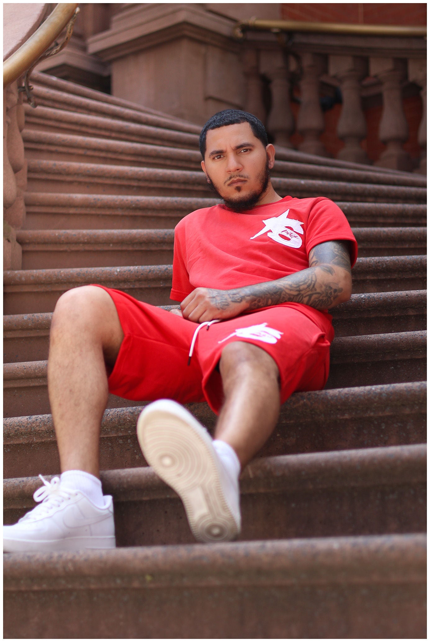Distressed Logo Shirt